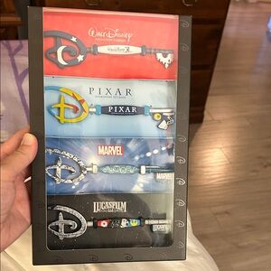 Disney Walt Disney Studios, Pixar, Marvel, and Lucasfilm collectible key set NWT